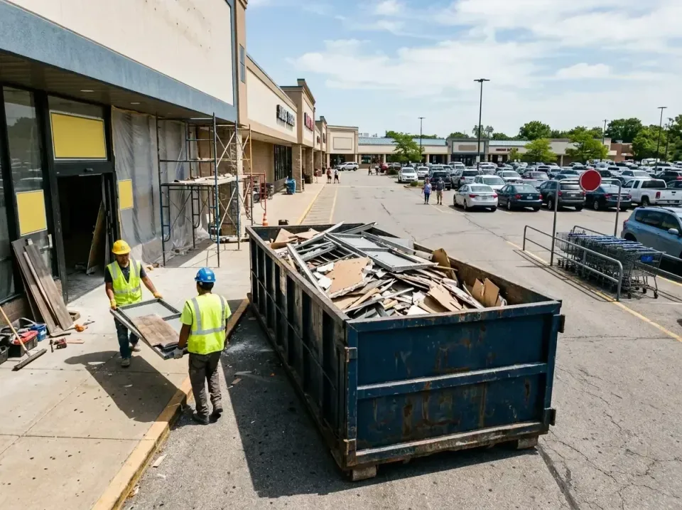 retail-store-renovation-debris-003 — frequently asked questions, Roll-off Dumpster Rentals in Marlboro Village, MD